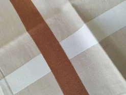 Ensemble nappe + 8 serviettes – coton graphique