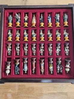 Ensembles d'échecs de collection Raj de Franklin Mint, années 1970.