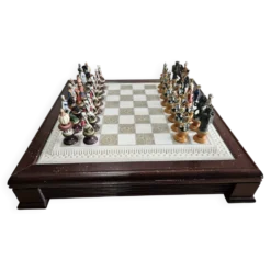 Ensembles d'échecs de collection Raj de Franklin Mint, années 1970.