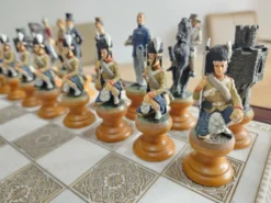 Ensembles d'échecs de collection Raj de Franklin Mint, années 1970.