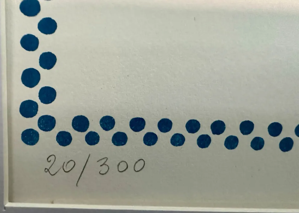 Estampe, litographie de Zofia Rostad