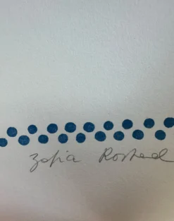 Estampe, litographie de Zofia Rostad
