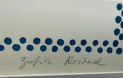 Estampe, litographie de Zofia Rostad