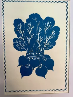Estampe, litographie de Zofia Rostad