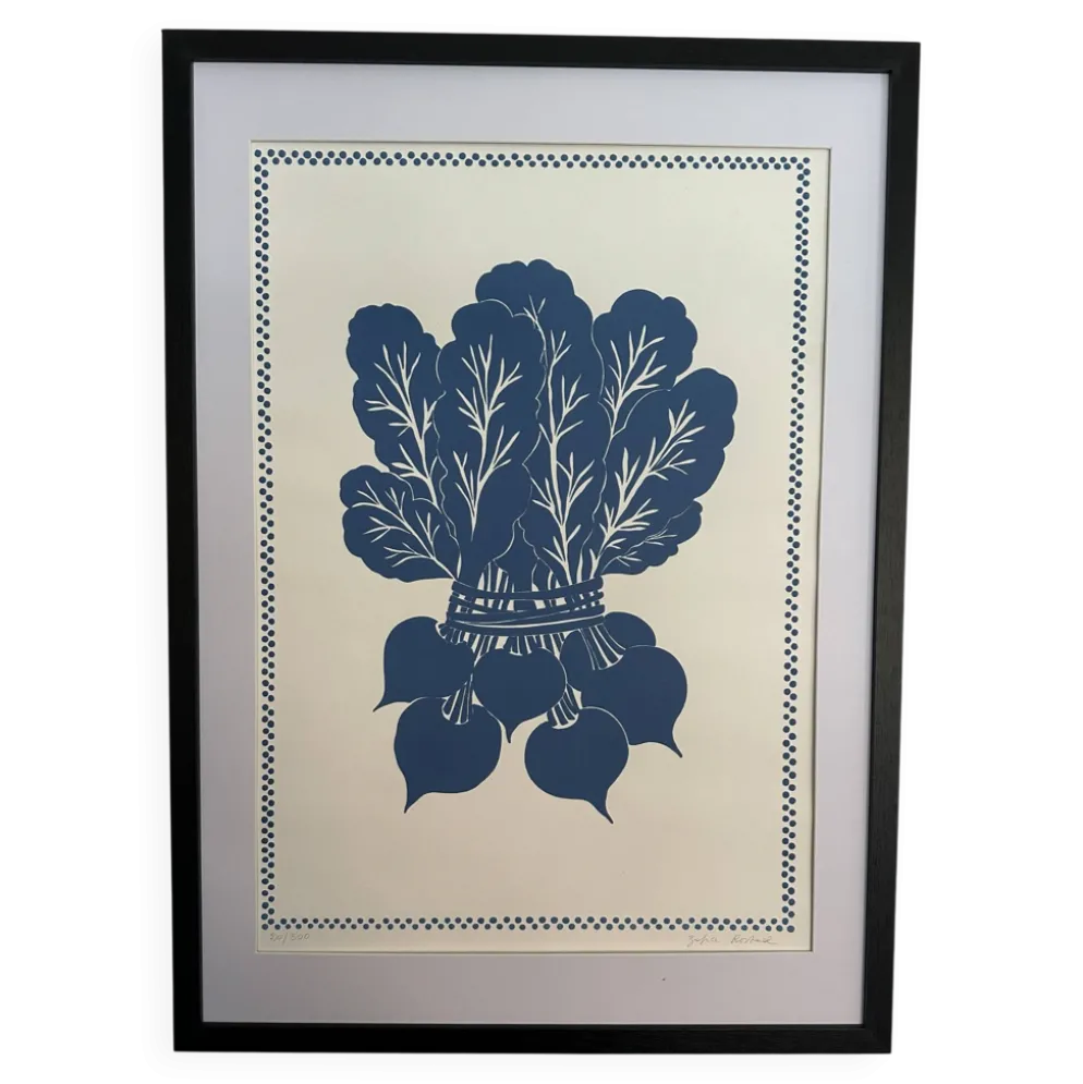 Estampe, litographie de Zofia Rostad