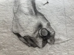 Etude antomique néo classique d’atelier fin 19e, Paris Montparnasse
