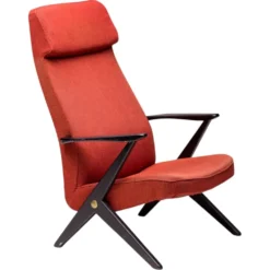 Fauteuil Bengt Ruda, Triva, hêtre laqué noir, 1950