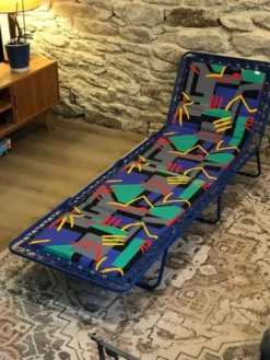 Fauteuil / chaise longue Lafuma vintage – années 70