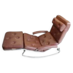 Fauteuil de repos 'Lama' signé Bahmüller vers 1970