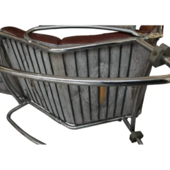 Fauteuil de repos 'Lama' signé Bahmüller vers 1970