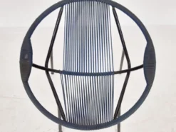 Fauteuil extérieur en fil du milieu du siècle