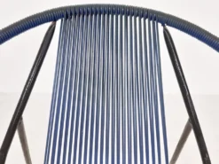 Fauteuil extérieur en fil du milieu du siècle