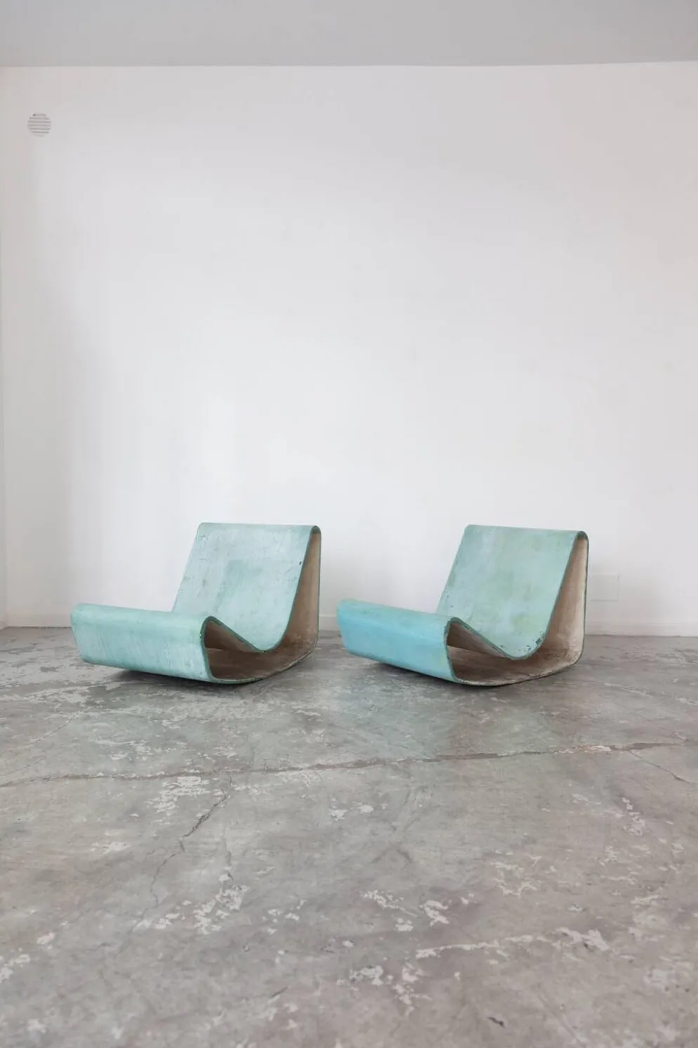 Fauteuil Loop par Willy Guhl