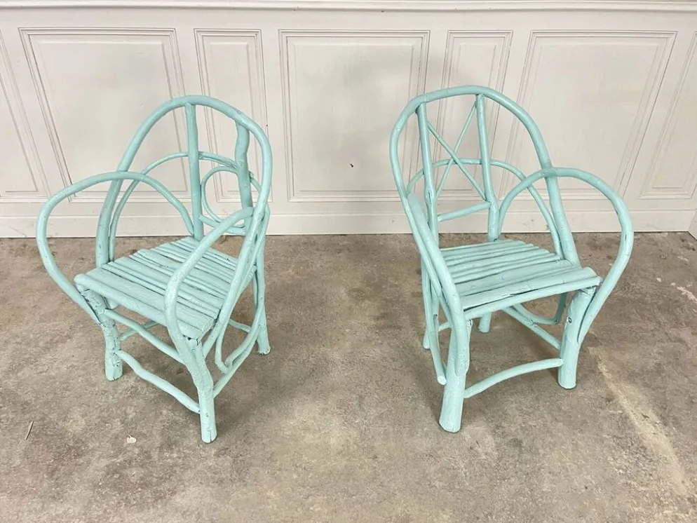 Fauteuils de jardin 1900