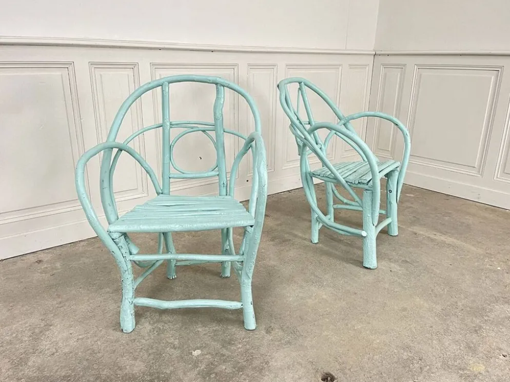 Fauteuils de jardin 1900