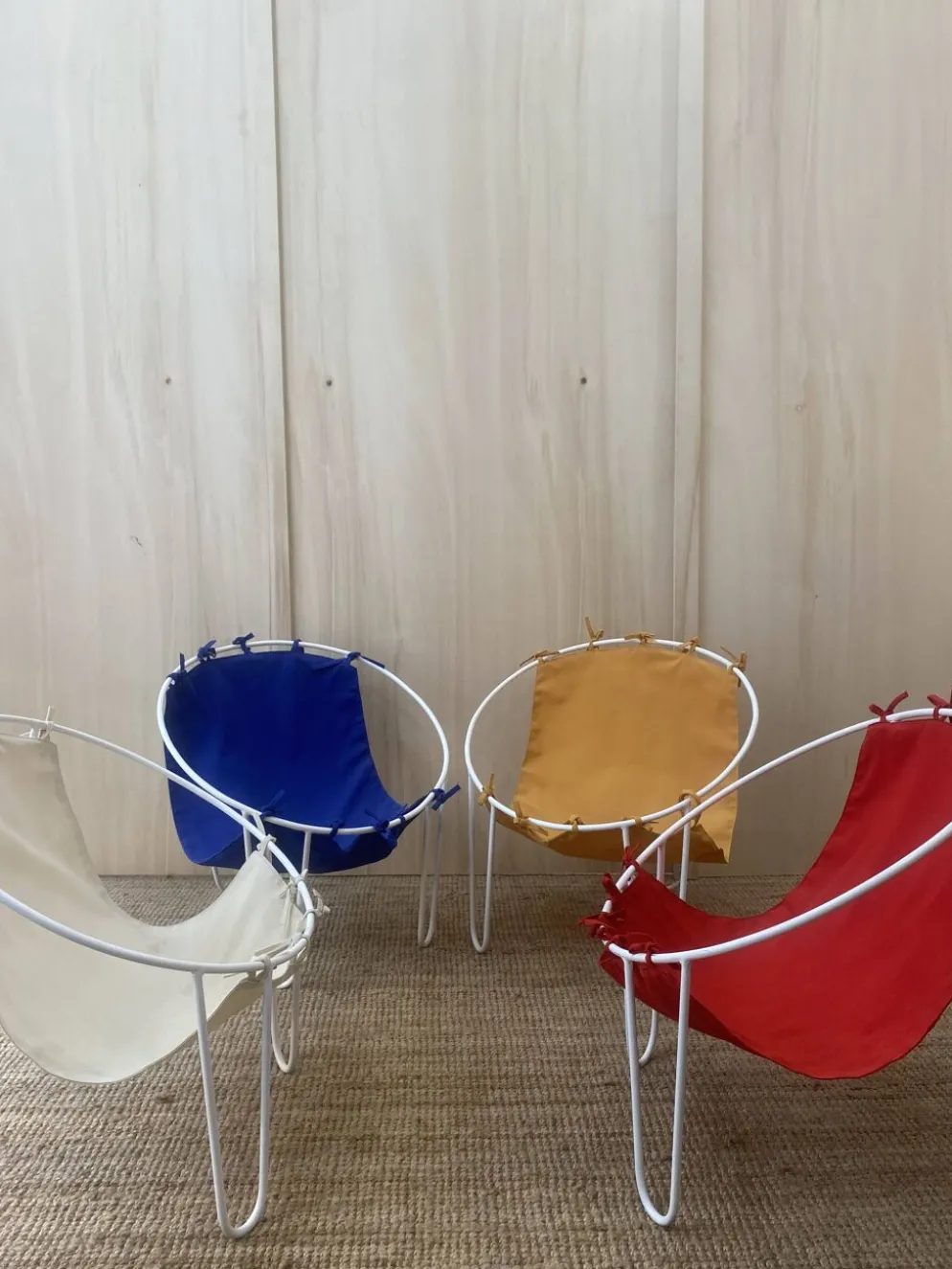 4 Fauteuils d'extérieur - années 1950 - France