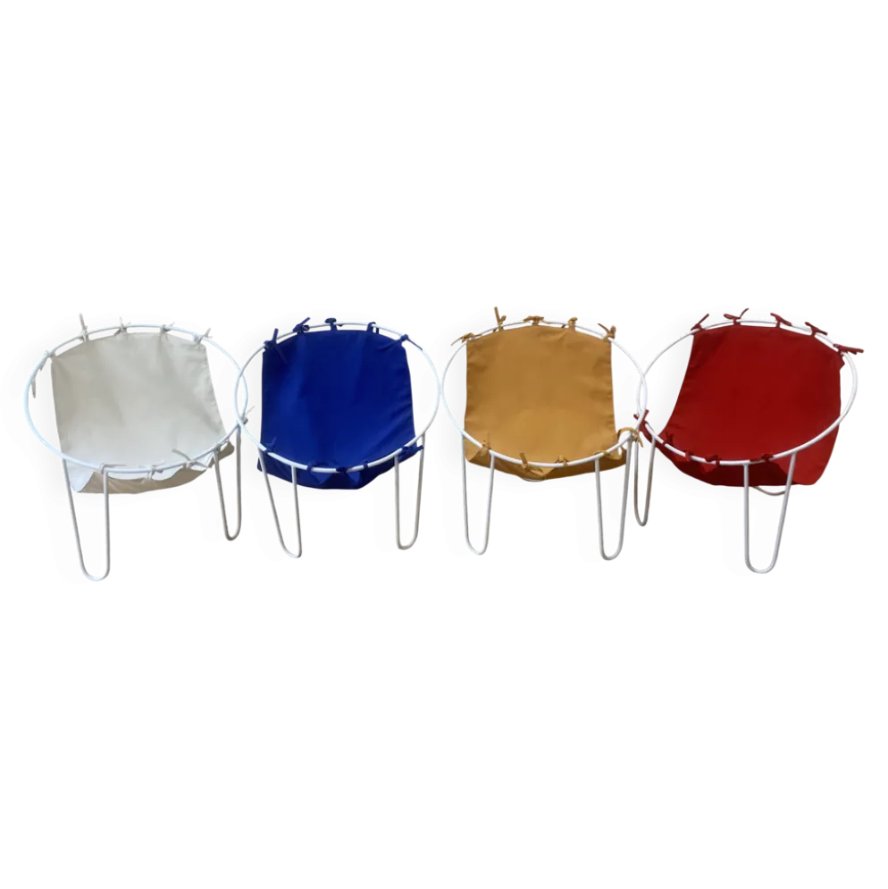 4 Fauteuils d'extérieur - années 1950 - France