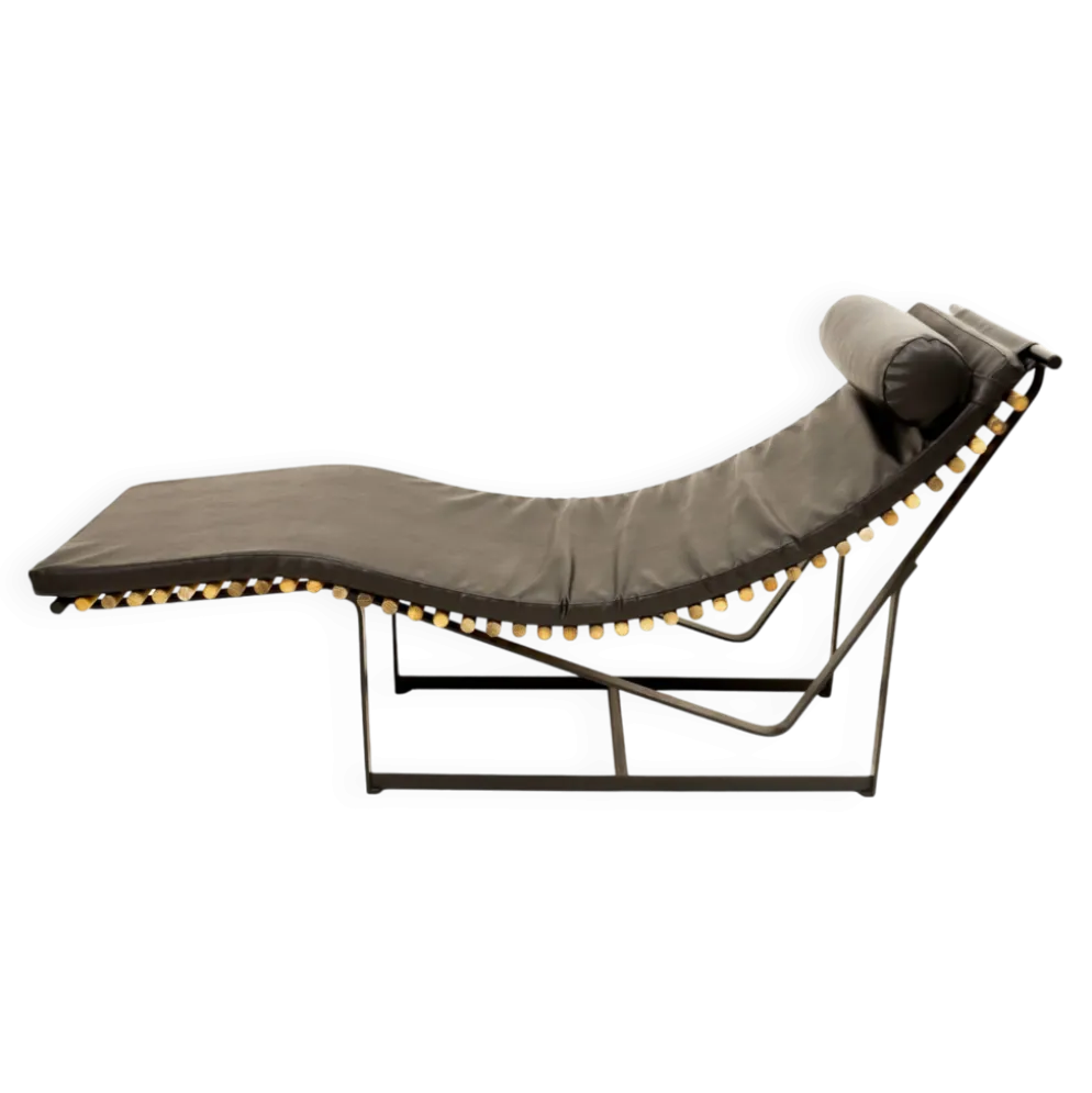 Fauteuil Spine Back Lounge de Peter Strassl, 1978