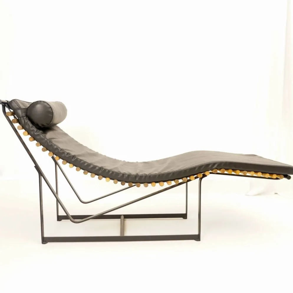 Fauteuil Spine Back Lounge de Peter Strassl, 1978