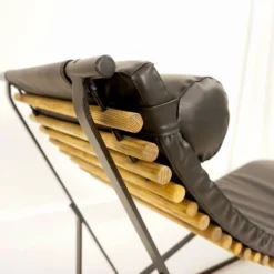 Fauteuil Spine Back Lounge de Peter Strassl, 1978