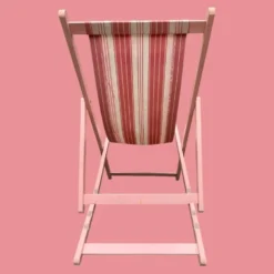 Fauteuil transat pliant vintage