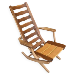 Fauteuil transat Triconfort années 60