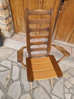 Fauteuil transat Triconfort années 60