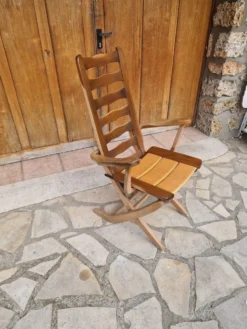 Fauteuil transat Triconfort années 60
