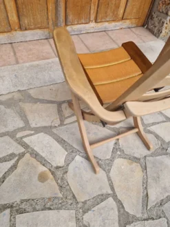 Fauteuil transat Triconfort années 60
