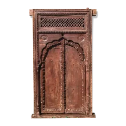 Fenêtre ancienne du Rajasthan du XIXème