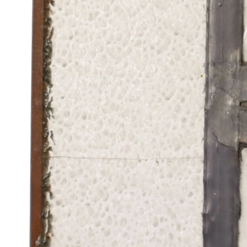 Fenêtre en vitrail géométrique Art Déco 85x24cm