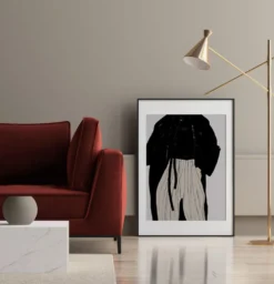 Figure féminine giclée art print, 50x70cm