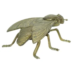 Figurine cendrier en cuivre plaqué vintage Italie années soixante