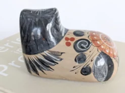 Figurine chat en poterie de Tonalá, Mexique, Art populaire fait main