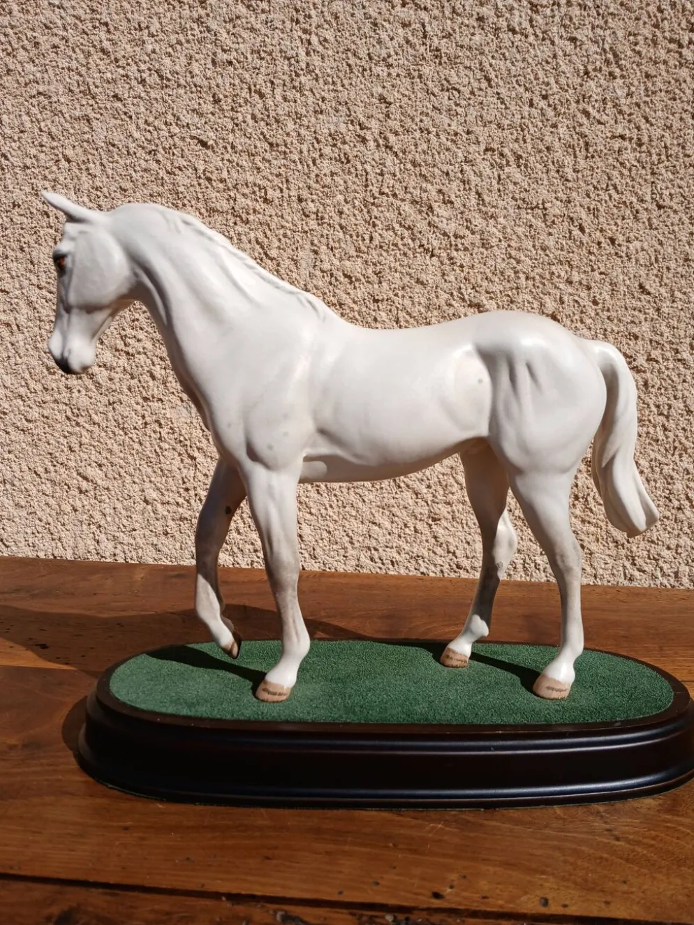 Figurine Cheval Beswick "Desert Orchid" Vintage