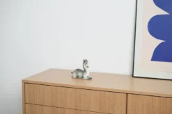 Figurine en céramique de cerf, design danois, années 1970, production : Danemark