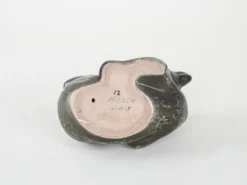 Figurine en céramique d'ours en peluche, design danois, années 1960, fabriquée au Danemark.