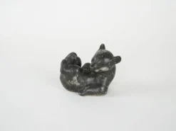 Figurine en céramique d'ours en peluche, design danois, années 1960, fabriquée au Danemark.