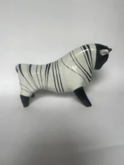 Figurine taureau en porcelaine Cmielow années 60