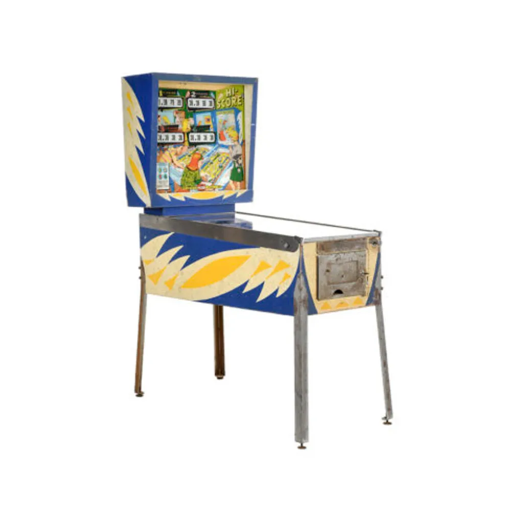 Flipper Gottlieb bleu
