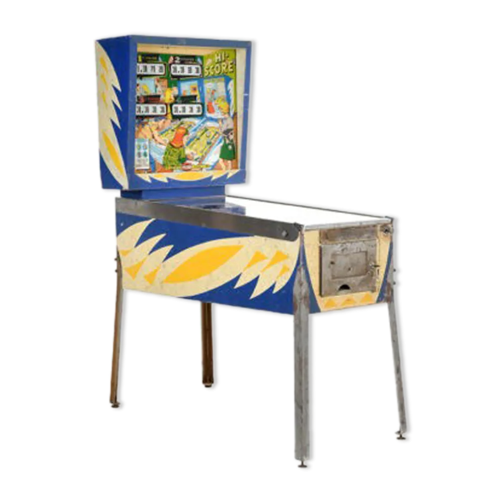 Flipper Gottlieb bleu