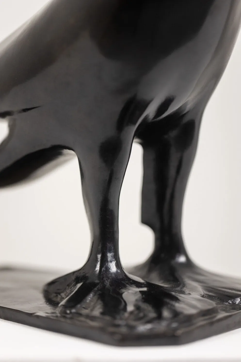 François Pompon, pigeon, sculpture en bronze. Tirage de 2006