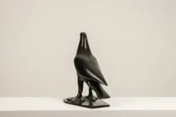 François Pompon, pigeon, sculpture en bronze. Tirage de 2006