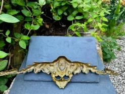 Fronton en bronze cariatide Art Nouveau
