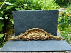 Fronton en bronze rocaille Art Nouveau
