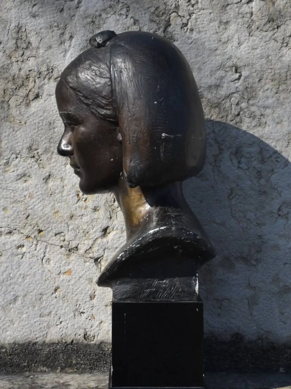Gabriel Rispal, Buste de jeune femme (vers 1960)