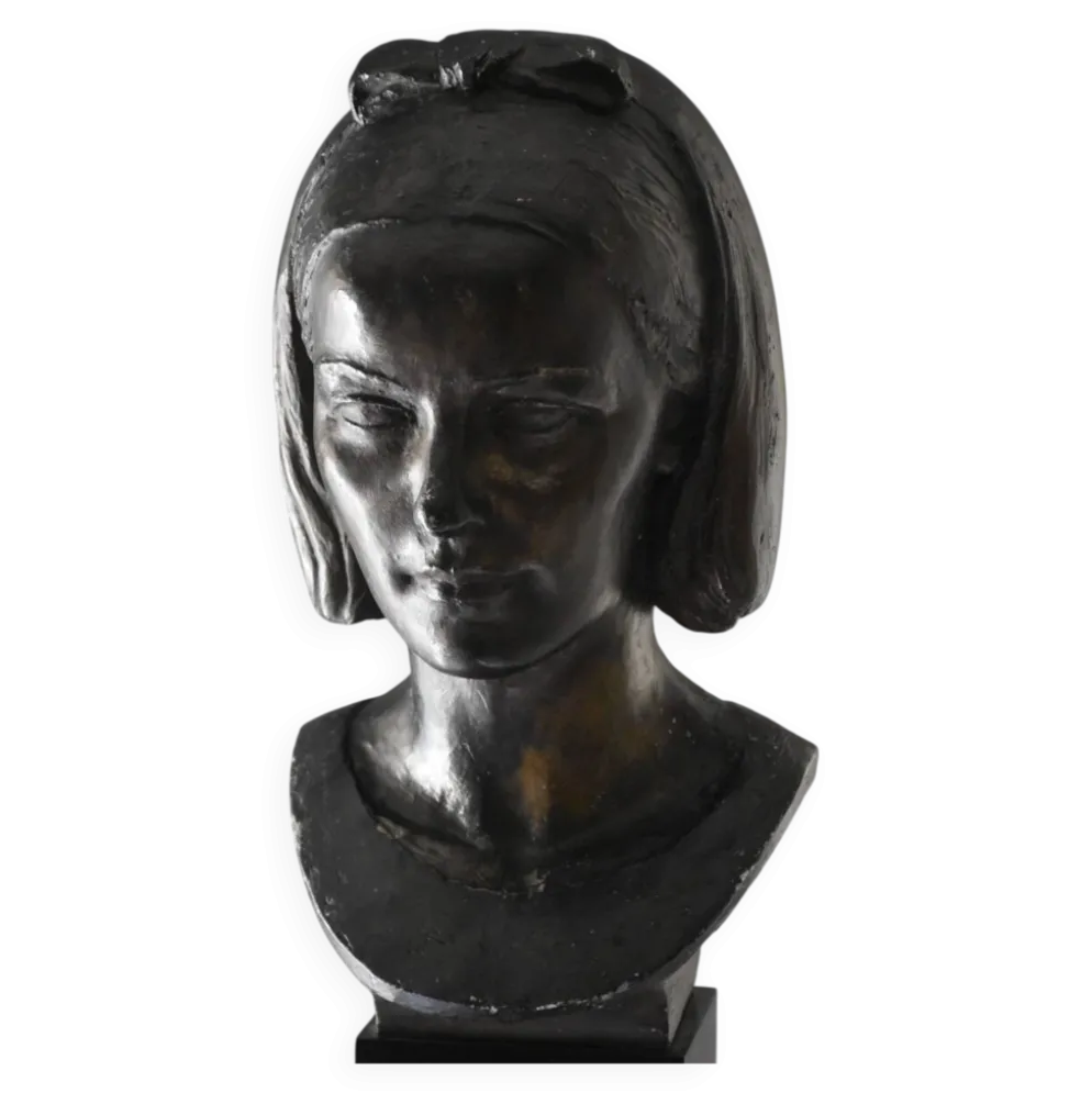Gabriel Rispal, Buste de jeune femme (vers 1960)