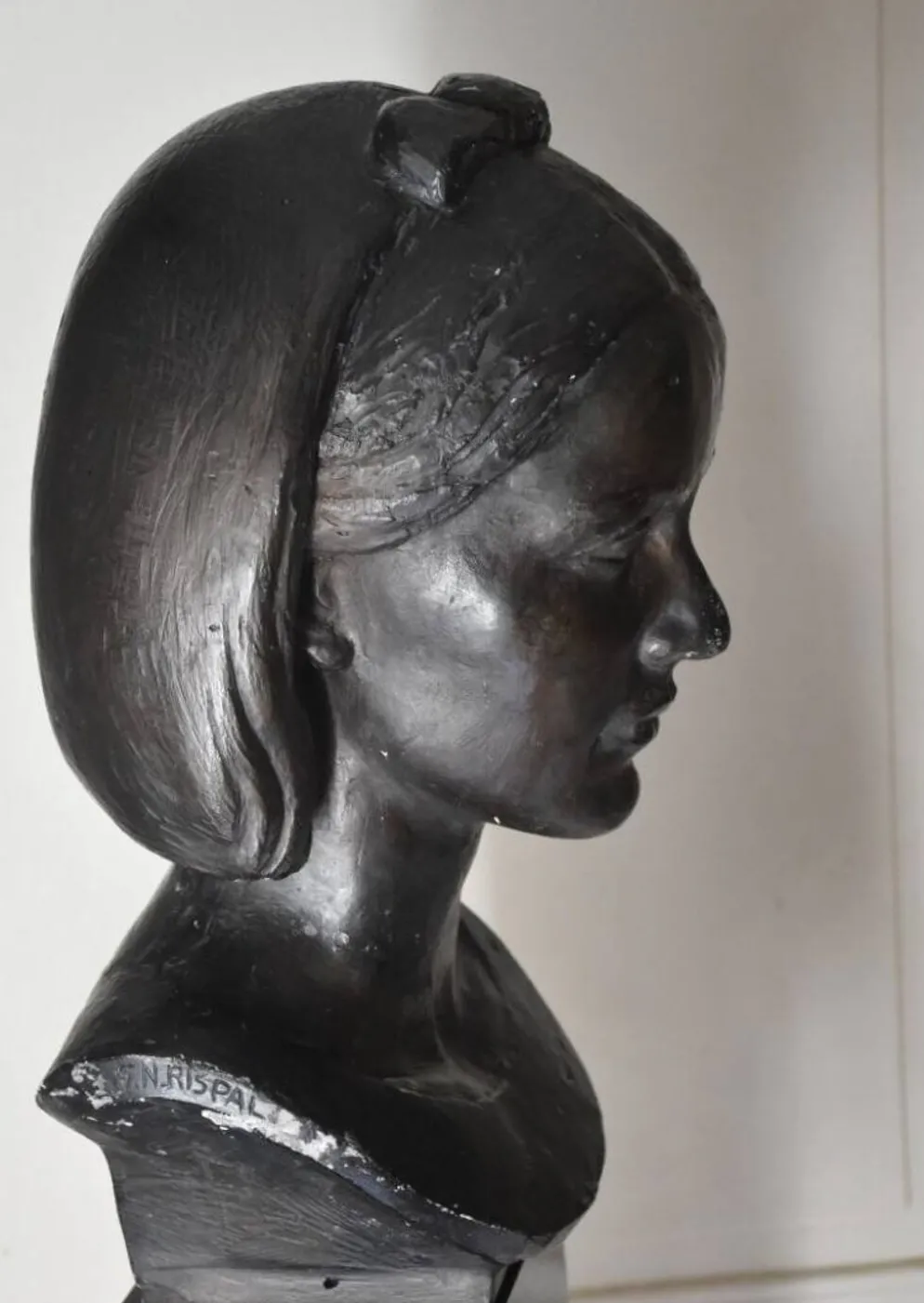 Gabriel Rispal, Buste de jeune femme (vers 1960)
