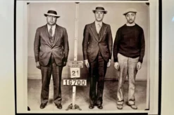 Gangsters de New York – 1933 Photographie d'art vintage noir & blanc