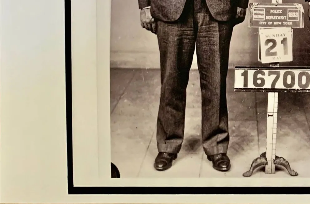 Gangsters de New York – 1933 Photographie d'art vintage noir & blanc